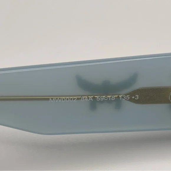MCM Universal Fit Square Sunglasses in Blue - NEW! - www  display picture 1